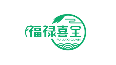 福禄喜全食品品牌LOGO设计