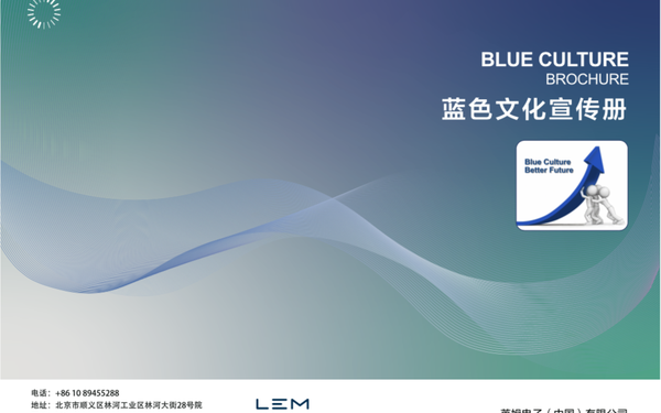 萊姆電子（中國(guó)）有限公司藍(lán)色文化宣傳冊(cè)