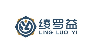 绫罗益植物配方洗洁液品牌LOGO设计