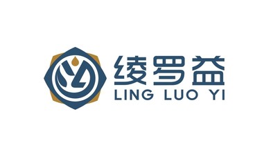 绫罗益植物配方洗洁液品牌LOGO设计