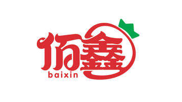 佰鑫草莓無土盆栽種植品牌LOGO設計