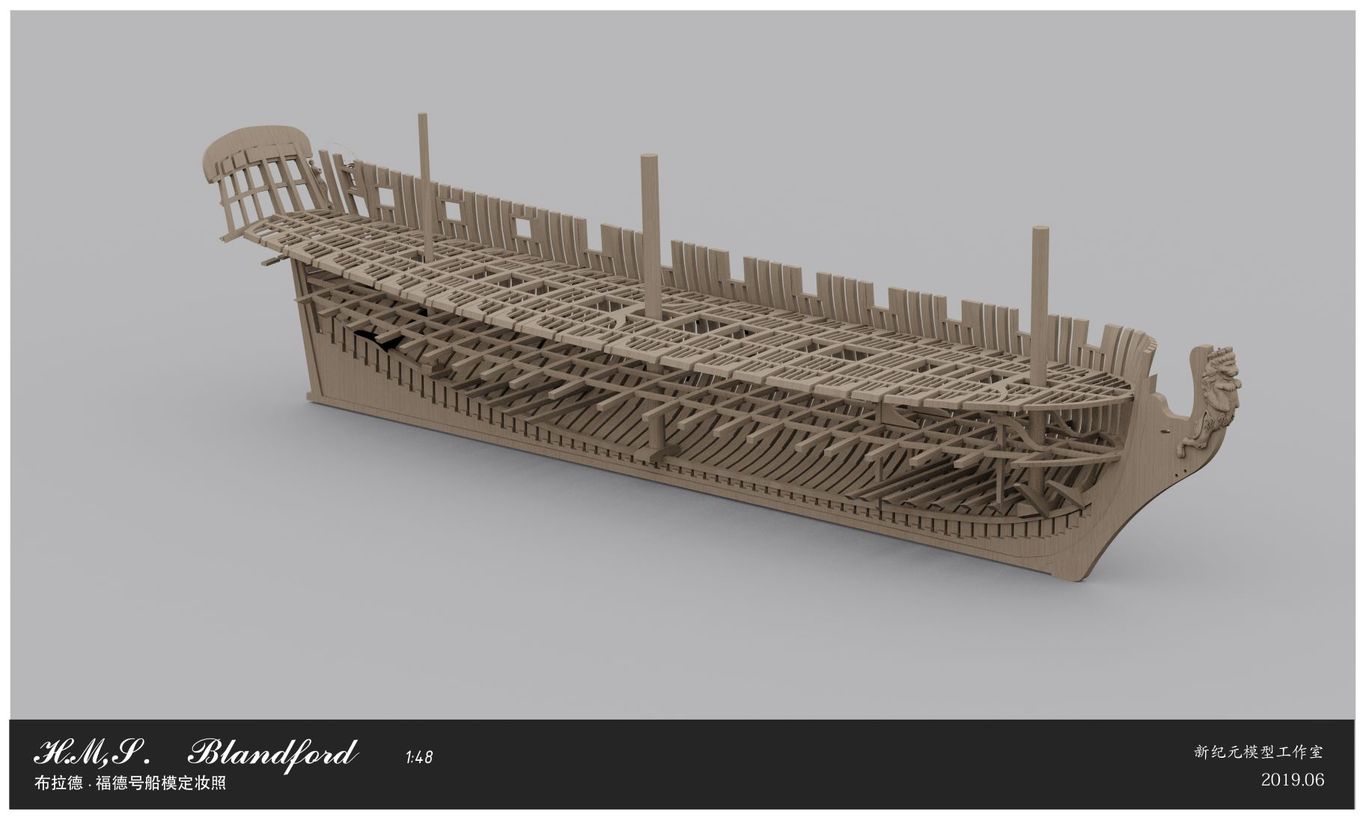 布拉德福德号3D建模图4