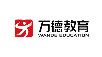 万德教育公司LOGO设计