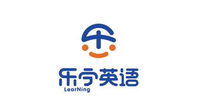 乐宁英语教育品牌LOGO设计