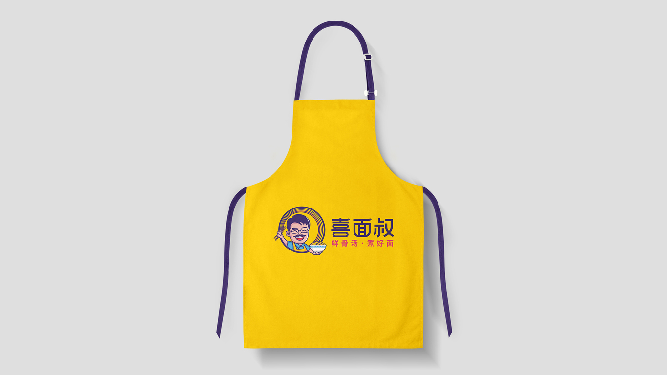 喜面叔餐飲品牌LOGO設(shè)計(jì)中標(biāo)圖7