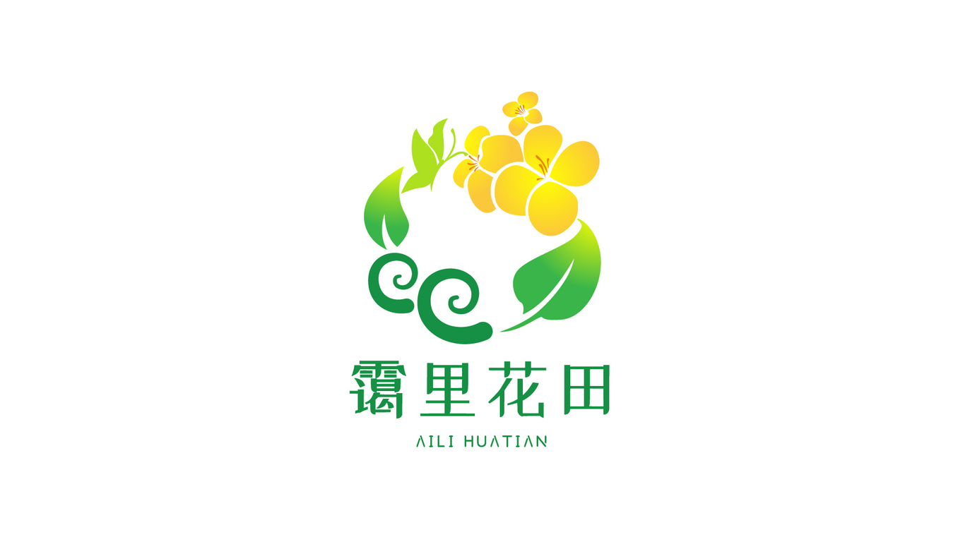 靄里花田logo設(shè)計(jì)圖0