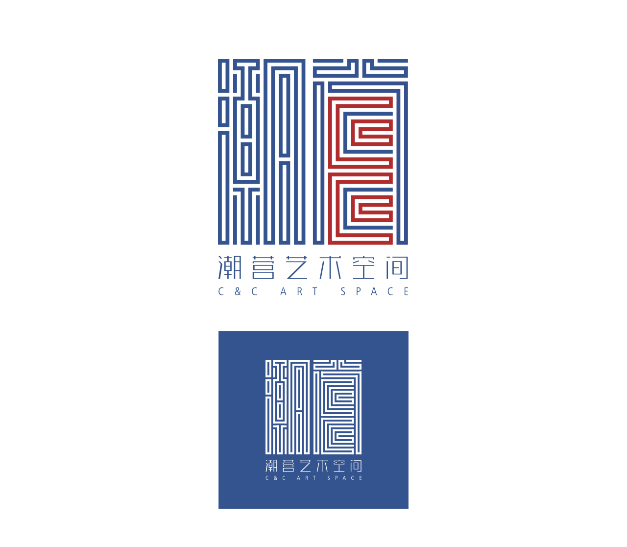 潮营艺术空间logo标志设计图0