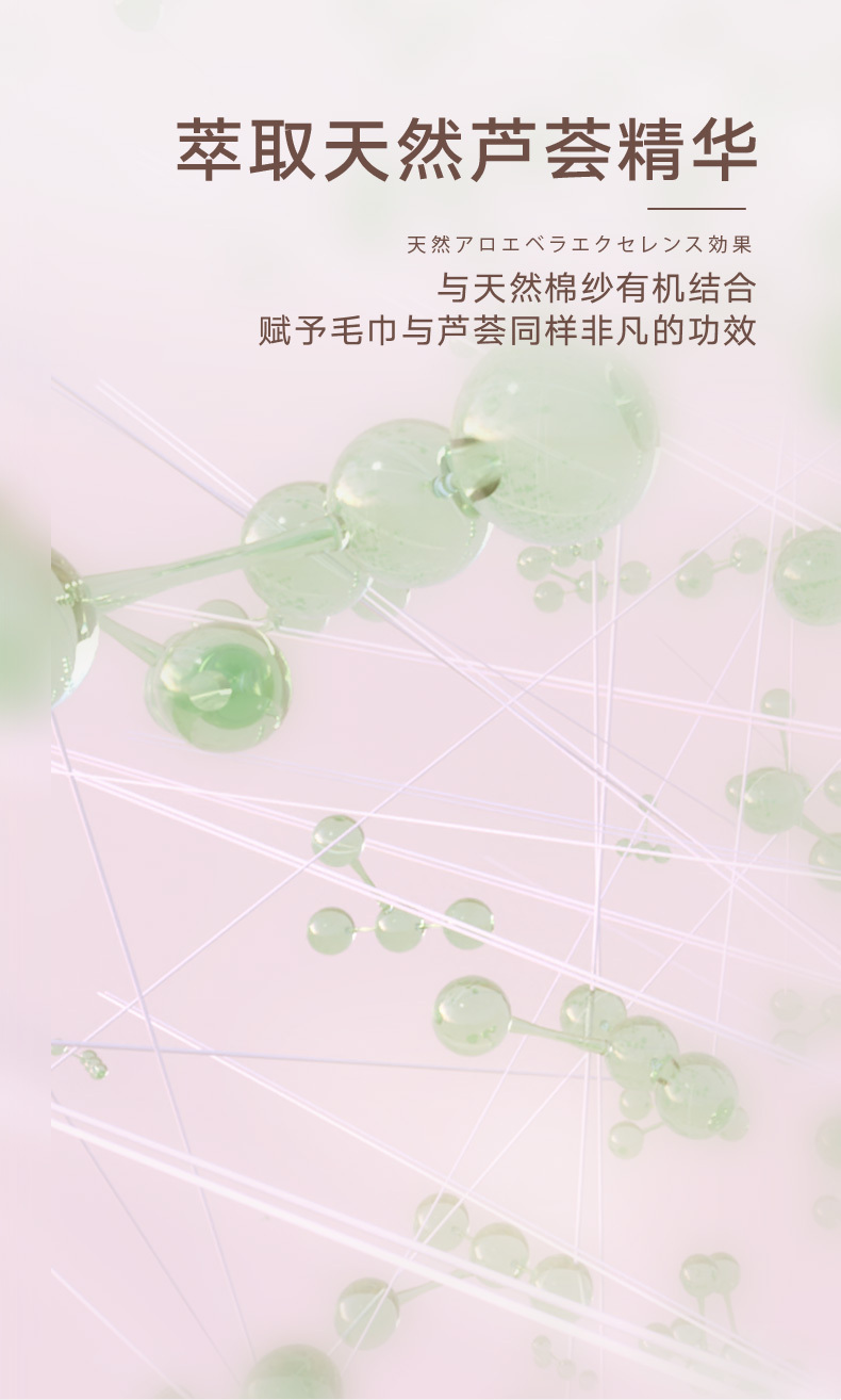 详情 芦荟毛巾图1