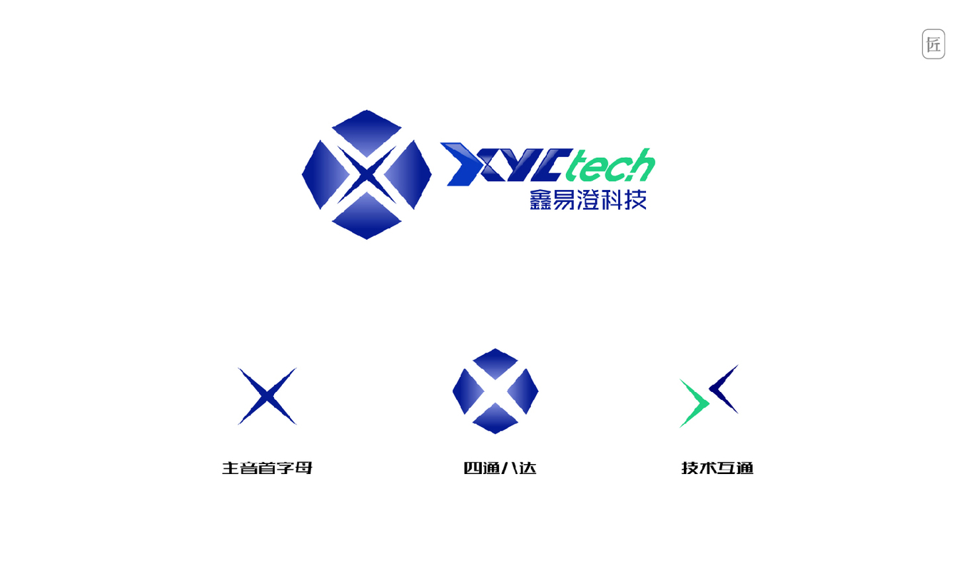 鑫易橙科技公司品牌设计图1