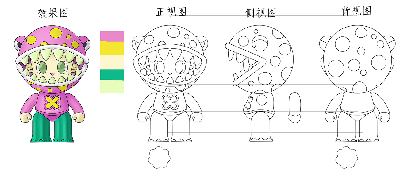 花仔個(gè)人形象IP設(shè)計(jì)圖0