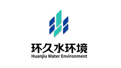 环久水环境公司LOGO设计