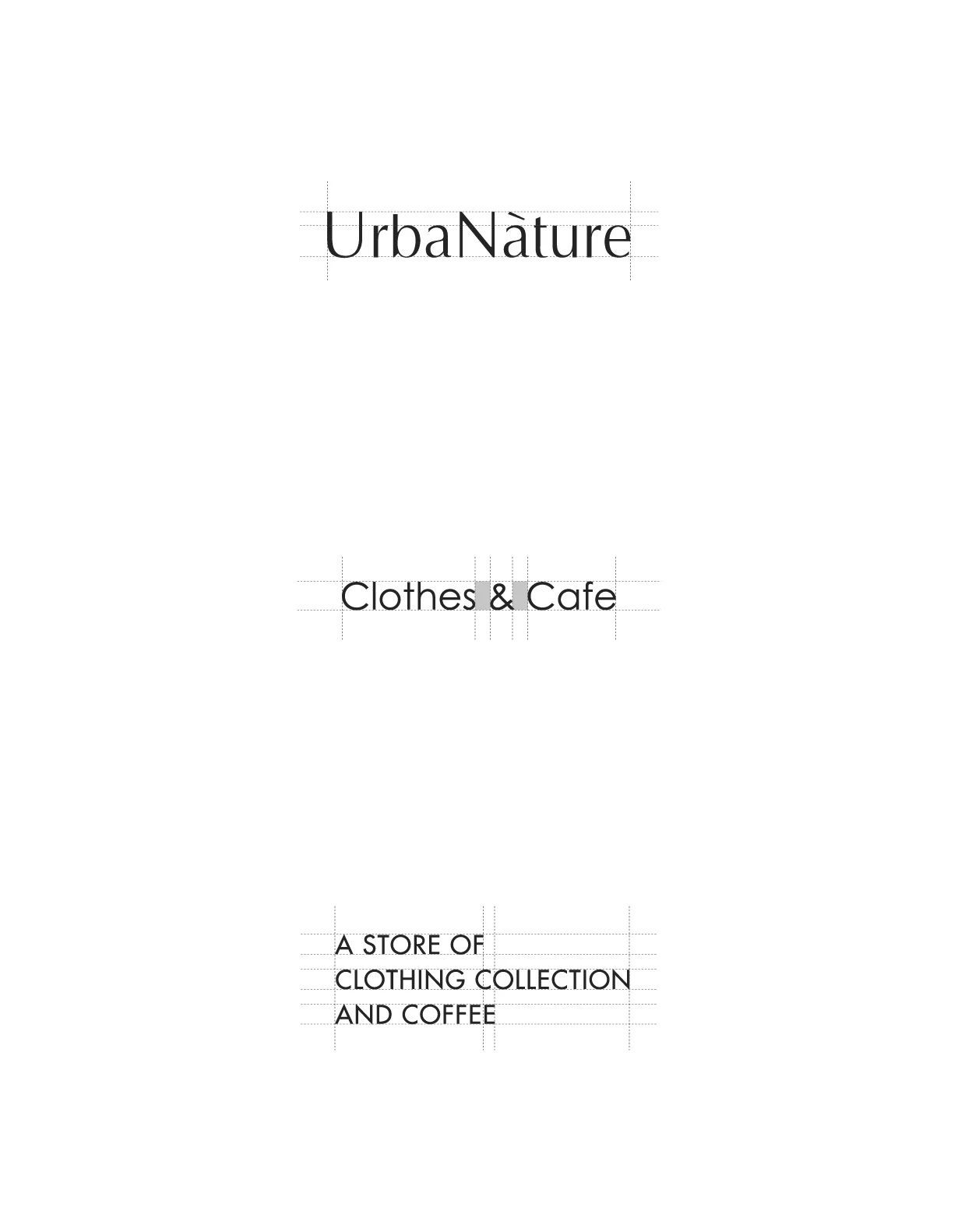 UrbaNature咖啡服装集合店LOGO品牌设计图4