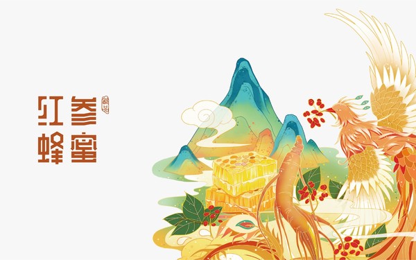 红参椴蜜饮