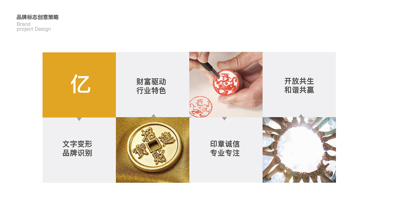 亿鑫企管公司LOGO设计中标图1