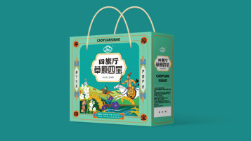 四旗廳草原四寶品牌包裝設(shè)計(jì)