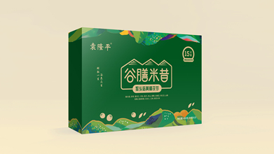 袁隆平谷膳米昔品牌包裝設(shè)計