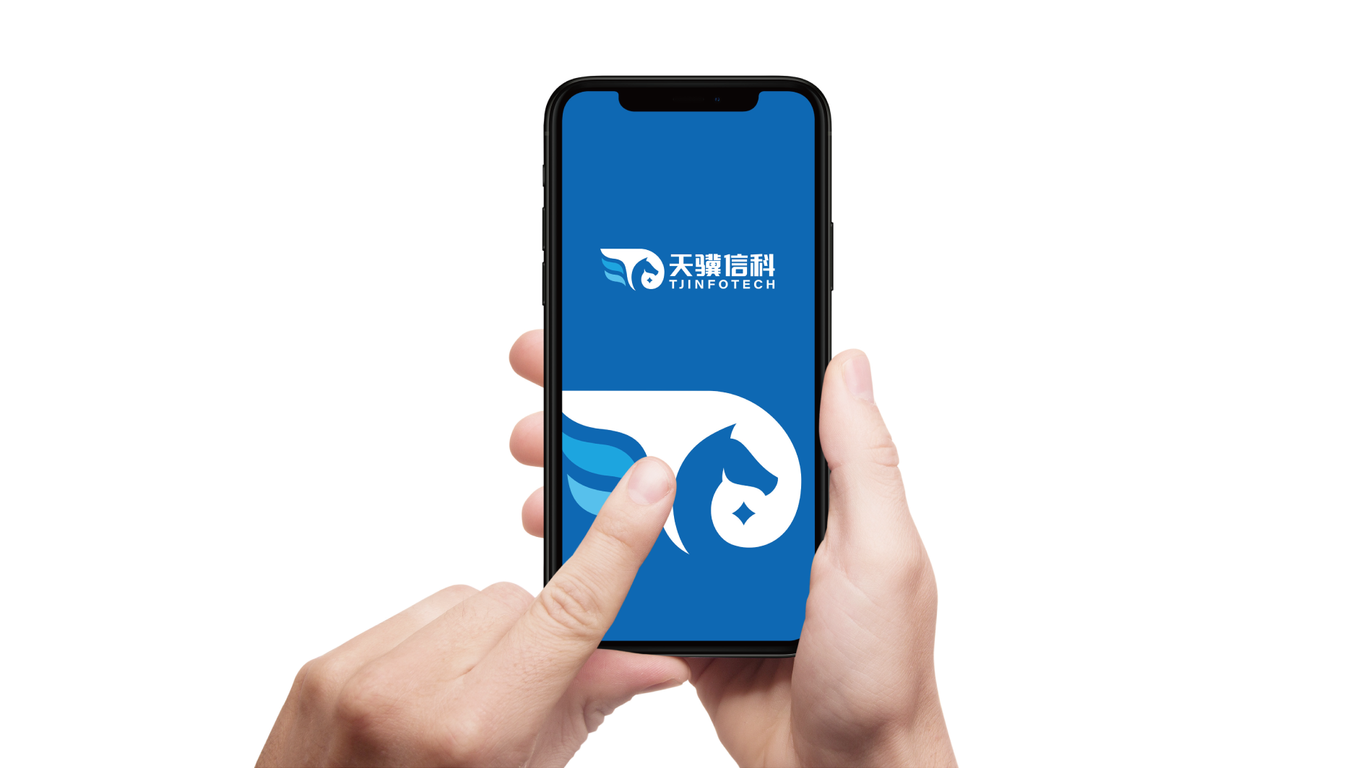 天骥信科公司LOGO设计中标图1