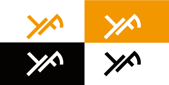 YF字母logo设计图2