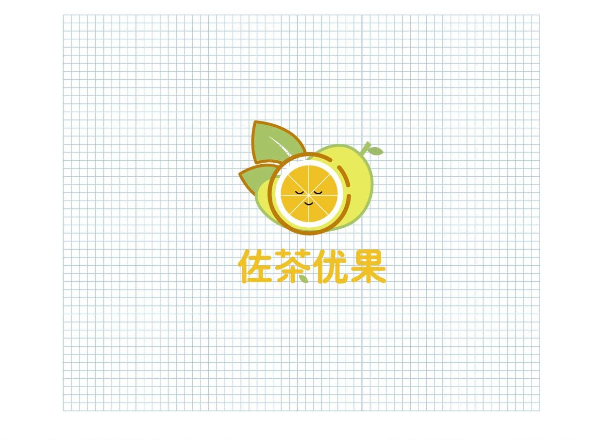 佐茶优果LOGO设计图2