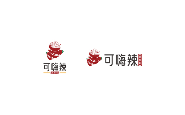 可嗨辣螺螄粉品牌LOGO設(shè)計