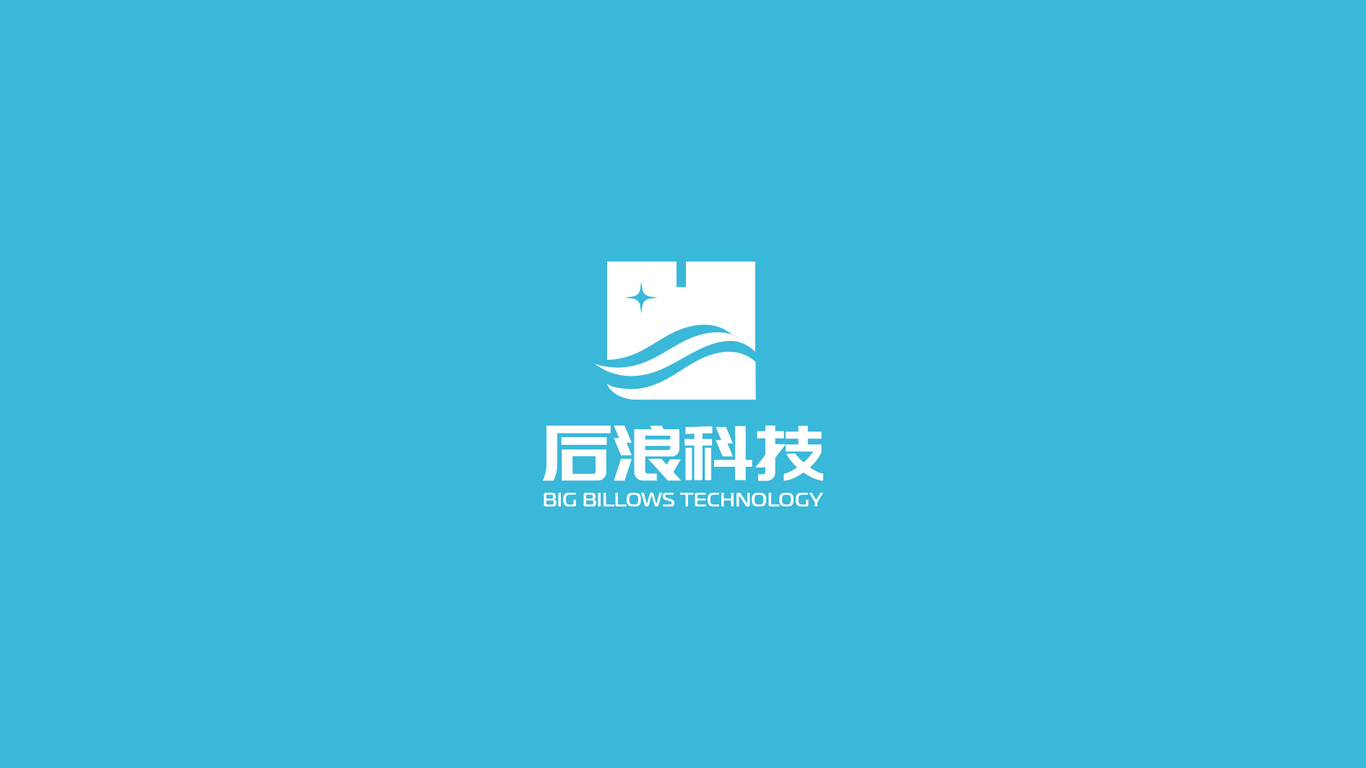 后浪科技電商平臺(tái)LOGO設(shè)計(jì)中標(biāo)圖1