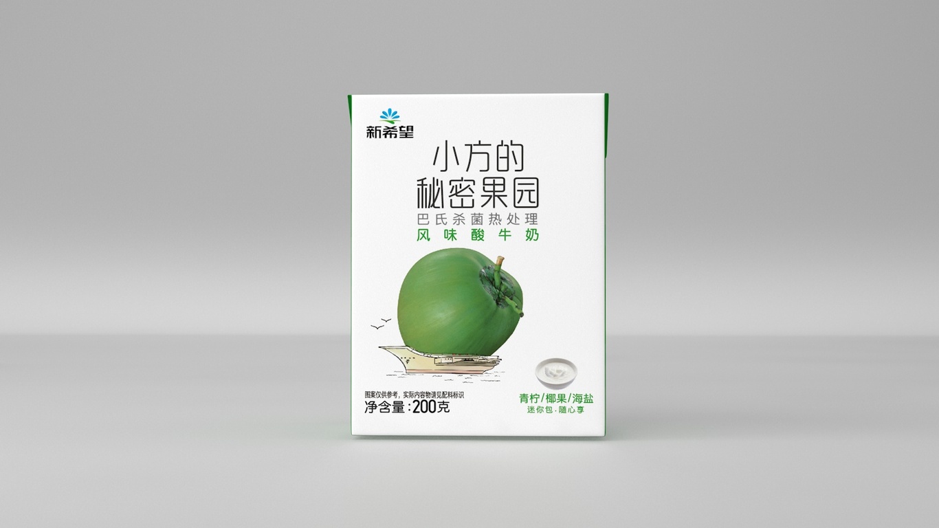 新希望乳業(yè) 果粒酸奶圖1