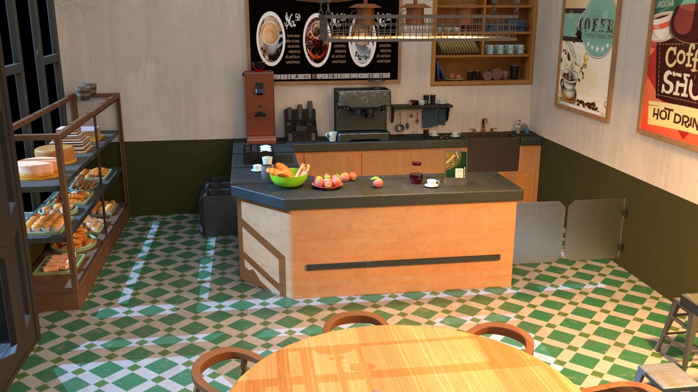 3D角色和场景设计图5