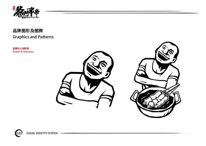 策马全案《爷们串串》VIS设计，哈尔滨策马企业营销策划有限公司图7