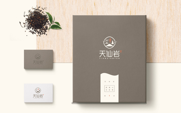 天仙巖茶葉品牌LOGO設(shè)計