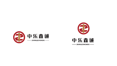 中樂鑫誠金融服務(wù)類LOGO設(shè)計