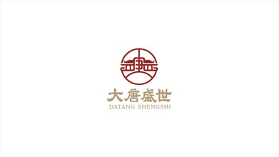 大唐盛世酒店类logo设计