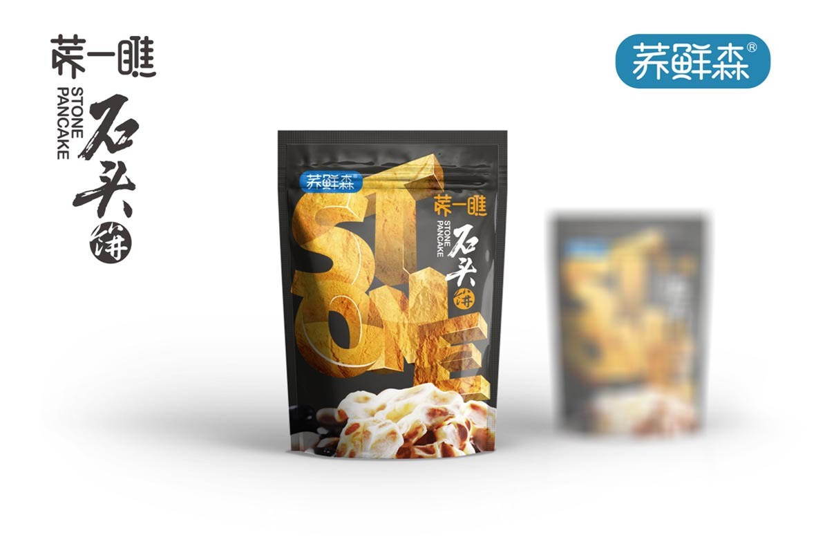 蕎寶公司旗下品牌 蕎鮮森LOGO，包裝設計圖5