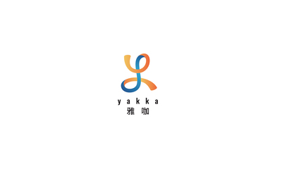 雅咖纺织布料LOGO设计