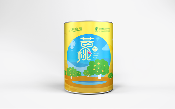 小潤(rùn)良品罐頭包裝