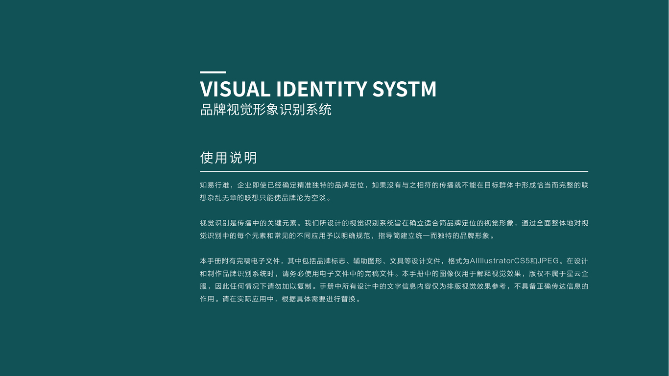  星云企服物業(yè)類VI設(shè)計中標(biāo)圖0