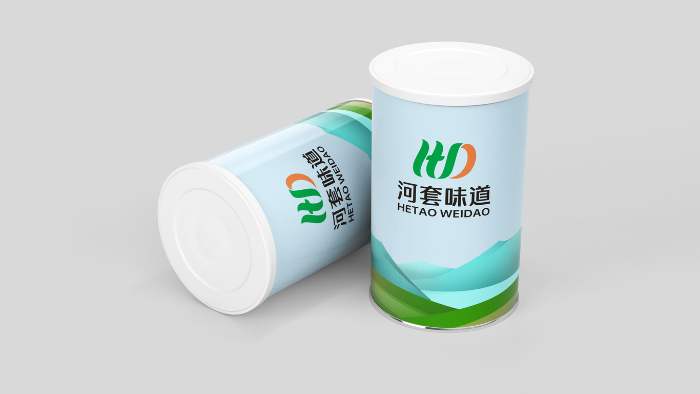 河套味道農(nóng)業(yè)食品類LOGO設(shè)計(jì)中標(biāo)圖9