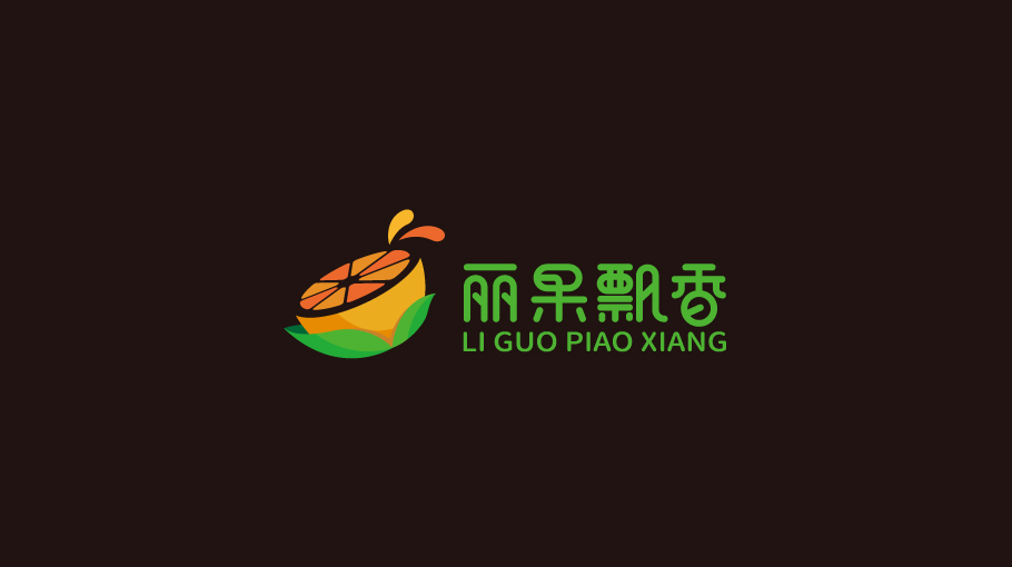 麗果飄香飲品LOGO設(shè)計(jì)中標(biāo)圖1