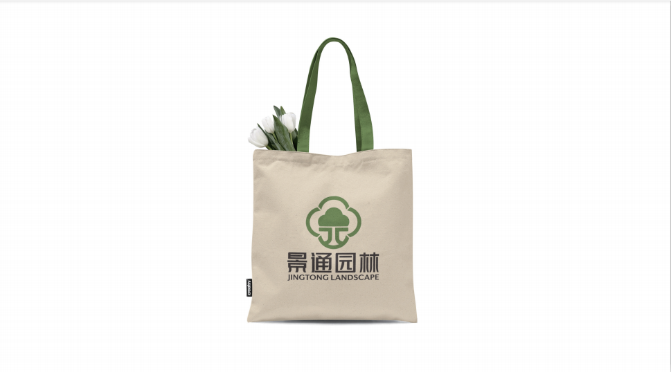 景通園林品牌LOGO設計中標圖1