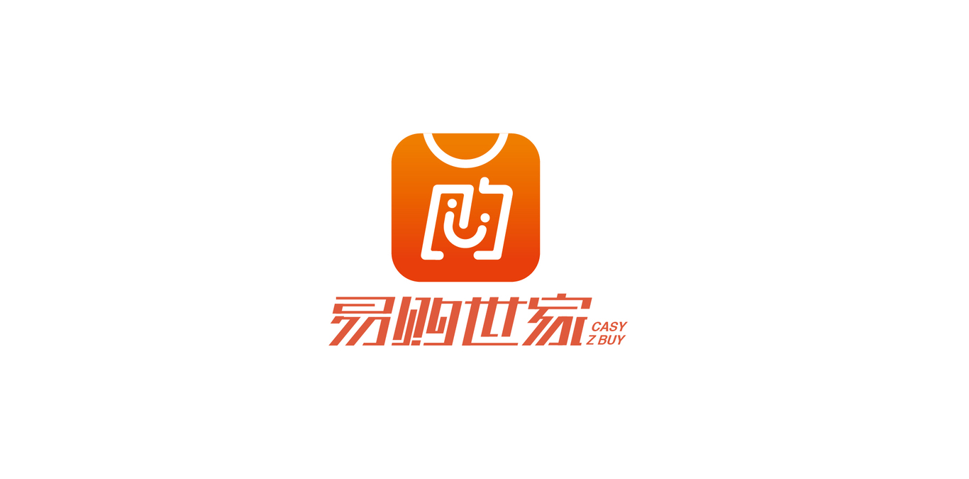 易購(gòu)世家  app 小程序logo設(shè)計(jì)圖0