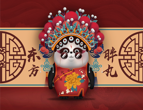 东方胖丸国潮创作