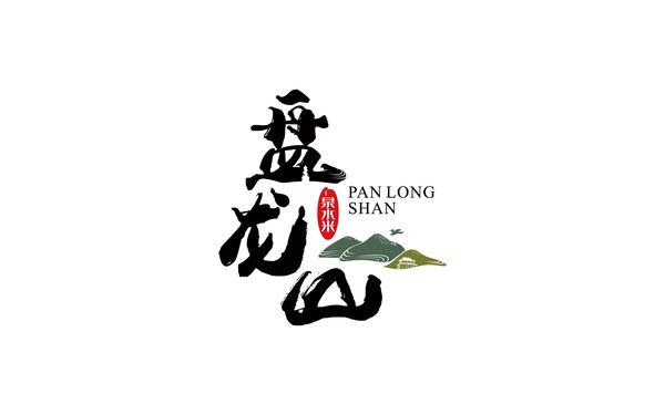 盤龍山大米品牌logo設(shè)計