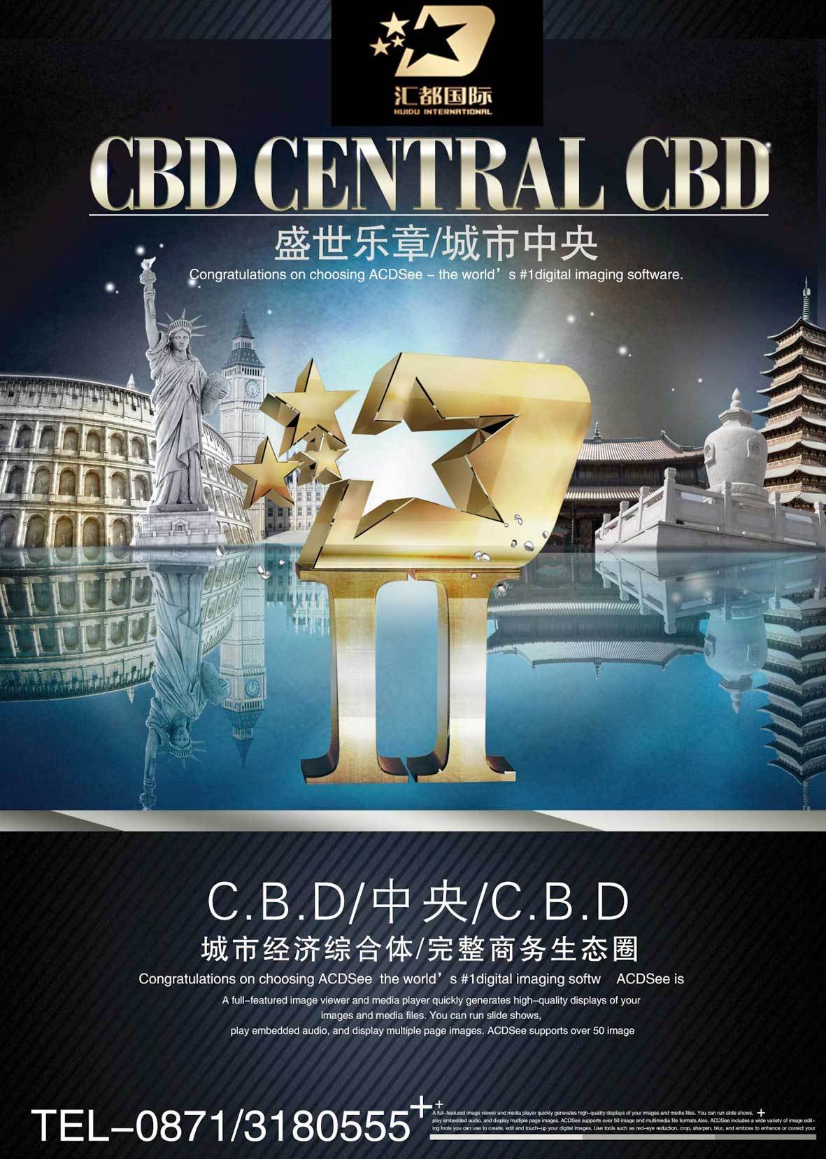 地产项目海报  文化感  品味  格调图10