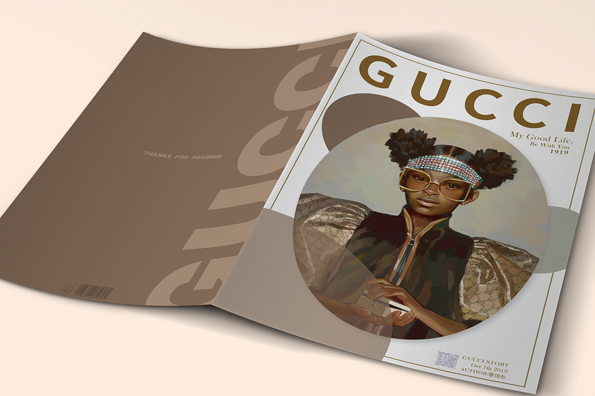 《GUCCI》画册排版图0