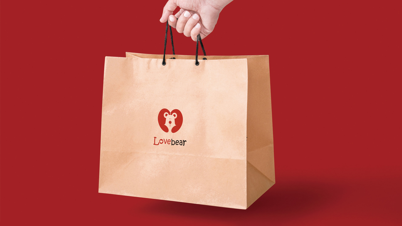 lovebear食品标志LOGO设计图6