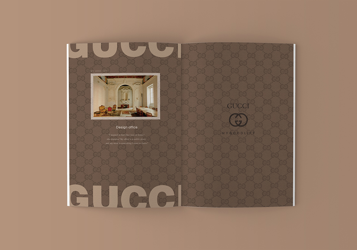 《GUCCI》画册排版图12