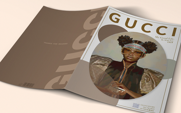 《GUCCI》画册排版