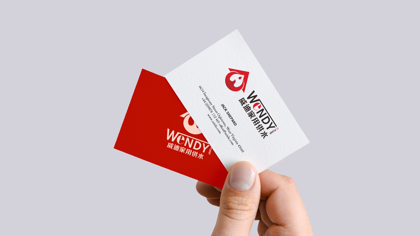 WENDY威迪家用供水产品LOGO设计中标图4