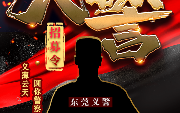 东莞义警海报