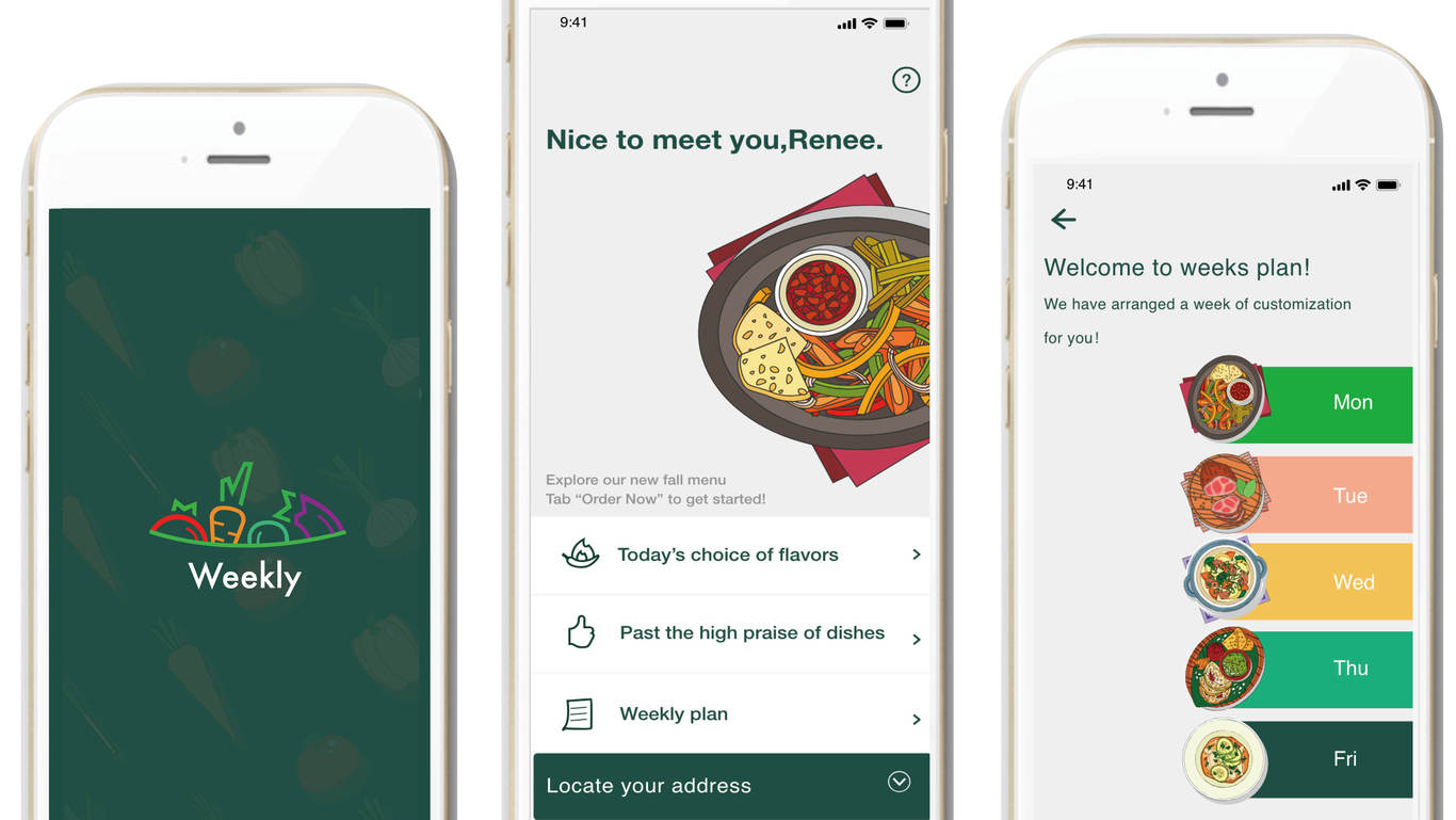 weekly微可定制餐食外送品牌app界面設(shè)計(jì)圖6