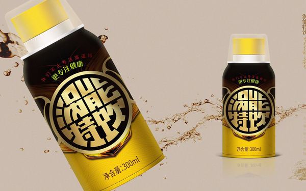 渦能特飲包裝設計